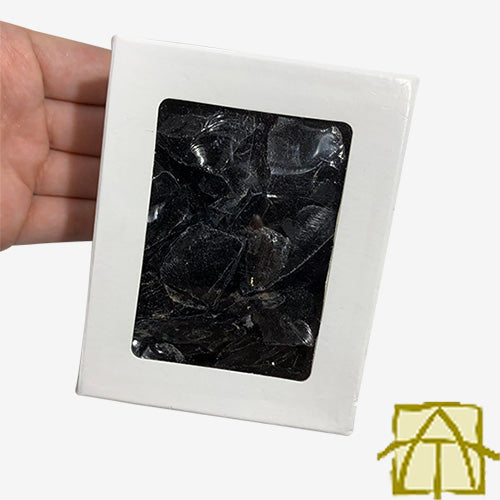 Black Obsidian Rough Gift Box