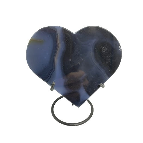 agate heart on stand 4